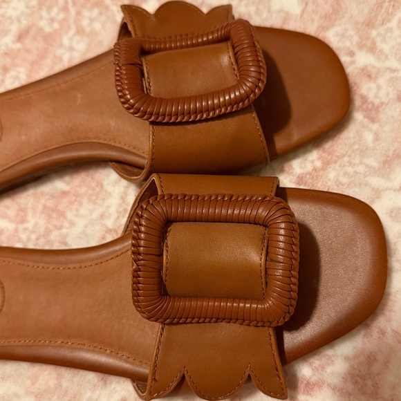 NWOT Birdies The Kiwi Leather Sandals - Picture 2 of 6